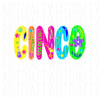 Cinco de Mayo/5th Birthday svg,png, sublimation, cricut, silhouette, digital download, print then cut, DTG