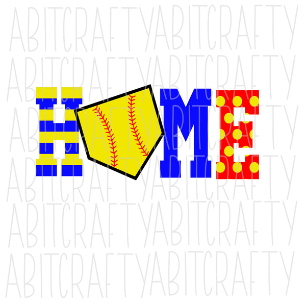 HOME/Softball Diamond/Homerun svg, png, sublimation, digital download, cricut, silhouette