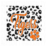 Cheetah Tigers Mascot SVG, PNG/Sublimation digital download, cricut, silhouette, vector art