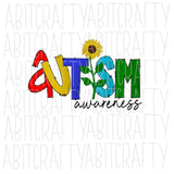 Autism Awareness png/ digital download, sublimation