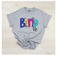 Band png, sublimation, digital download- hand drawn