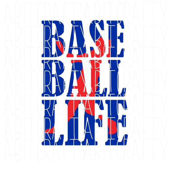 Baseball Life, Baseball SVG, Baseball Sublimation, svg, png, sublimation, digital download, print then cut, DTG - !!DollarDeal!!