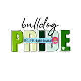 Bulldog Pride/Multicolored Letters/SVG/PNG/Sublimation File, digital download, cricut, silhouette, DTG