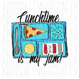 Cafeteria/Lunch/Lunchtime PNG/Sublimation/Digital Download - hand drawn - 2 styles included