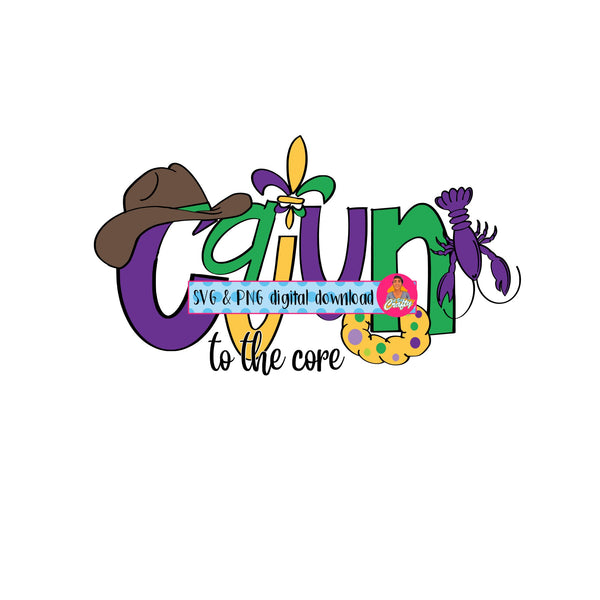 Cajun/Crawfish/Cowgirl/Mardi Gras SVG, PNG, sublimation, digital download, cricut, silhouette - fully cuttable!
