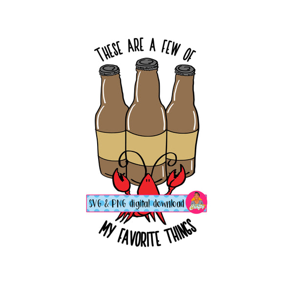 Crawfish and Beer/Love, Crawfish/Tails/Mudbugs/Heads svg,png, sublimation, digital download - hand drawn