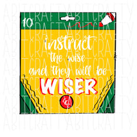 School Supplies/Inspiration/School Bus/Back to School/Teacher PNG/Sublimation/Digital Download, cricut