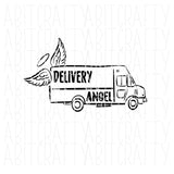 Peace Love Postal Worker/Delivery Van/SVG, PNG, digital download, sublimation, silhouette, cricut, vector art