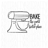 Bake/Cake SVG/PNG/Sublimation Digital Download - hand drawn - !!DollarDeal!!