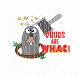 Don't Do Drugs/Boo To Drugs/Drug Free Me/Red Ribbon Week svg, png, digital download, silhouette and cricut file