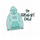 Winter/Cold/Snow Day/Warm Winter Wishes/Cold Outside svg, png, Christmas sublimation, digital download, sublimation, vector- hand drawn