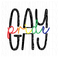 Gay/Pride/ Peace, Love, Pride/Rainbow SVG, PNG, Sublimation, Digital download, vector art, silhouette, cricut, print then cut