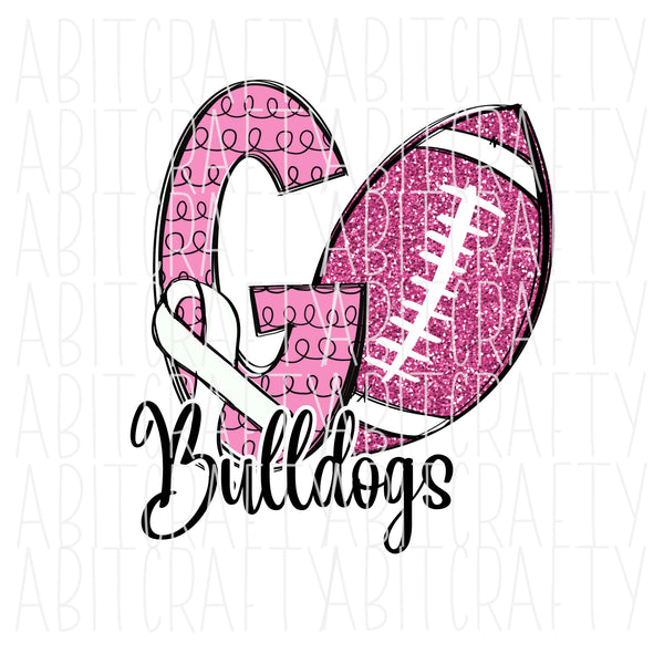 Go Bulldogs/Fight Cancer/Cancer Awareness/Teacher/School Pride/Bulldogs Sublimation png/sublimation/digital download