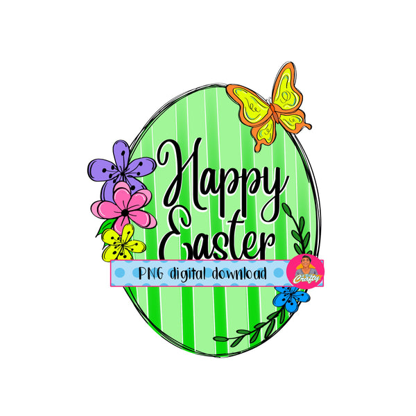 Easter Egg/Bunny/He Rose/Happy Easter/Egg PNG, Sublimation, digital download, cricut, silhouette, print then cut, waterslide - hand drawn