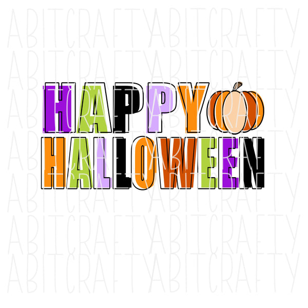 Happy Halloween/Pumpkin/Fall/Spell/Halloween/Cat/Candle/Spell book/Witches/Sublimation/Digital Download  SVG, PNG
