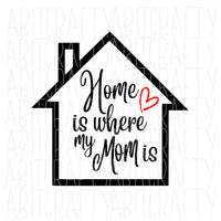 Home Mom SVG, PNG, sublimation, digital download, vector art, cricut, silhouette