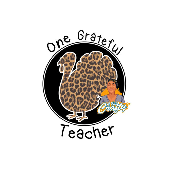 One Grateful Teacher png, jpeg, sublimation, digital download