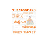 Thanksgiving/Soul Food Menu svg, png, sublimation, digital download, cricut, silhouette !!DollarDeal!!