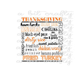 Thanksgiving/Soul Food Menu svg, png, sublimation, digital download, cricut, silhouette !!DollarDeal!!