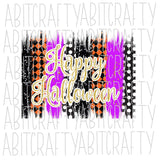 Happy Halloween PNG/Sublimation file