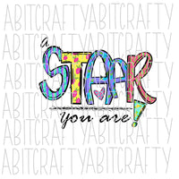 STAAR test png/sublimation/digital download