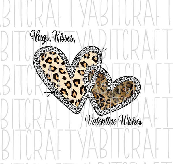 Hugs, Kisses, Valentine Wishes png, sublimation, digital download