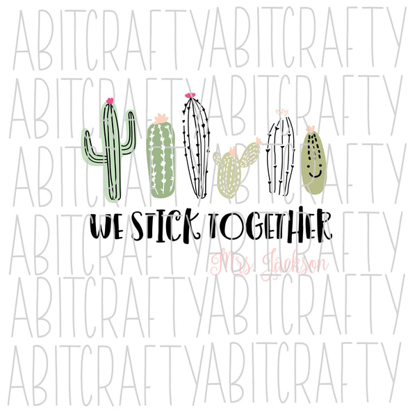 Cactus SVG/PNG/Sublimation/digital download/cricut, silhouette