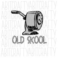 Vintage Pencil Sharpener svg, png, sublimation, digital download, cricut, silhouette