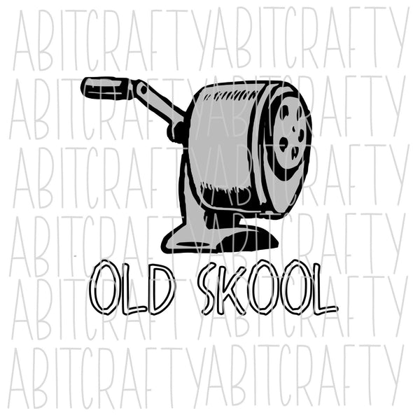 Vintage Pencil Sharpener svg, png, sublimation, digital download, cricut, silhouette