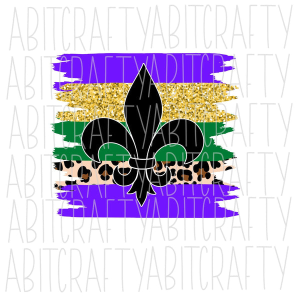 Mardi Gras SVG, PNG, sublimation, digital download, cricut, silhouette, print n cut, waterslide - Two styles available!