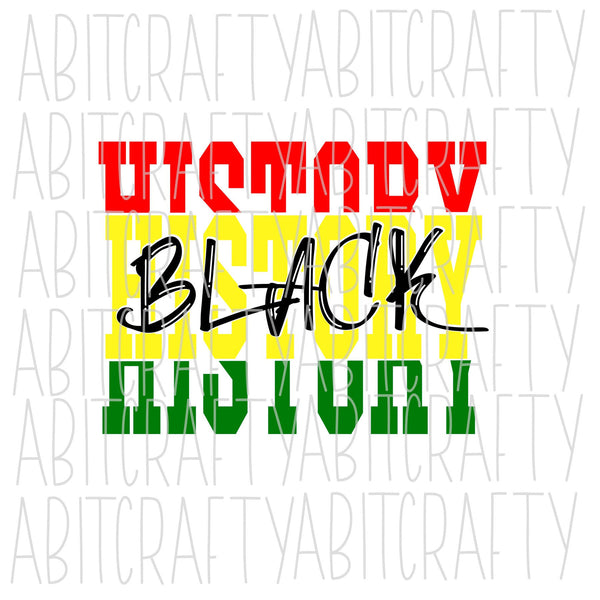 Black History svg, png, sublimation, digital download, cricut, silhouette, print n cut, waterslide