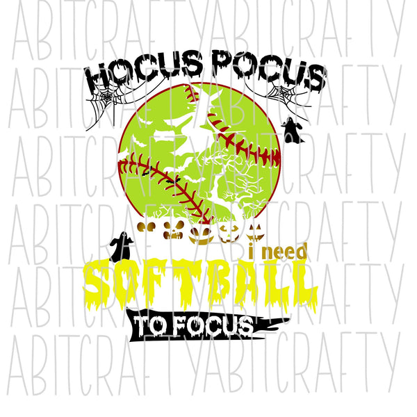 I need softball to focus PNG/SVG/sublimation digital download
