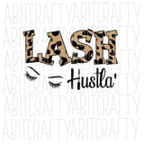 Lash Hustla' SVG, PNG, sublimation, digital download, cricut, silhouette