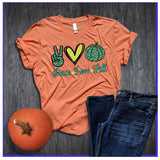 Peace, Love, Fall png, jpeg, sublimation, digital download