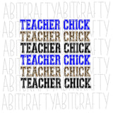 TEACHER CHICK PNG, sublimation, digital download