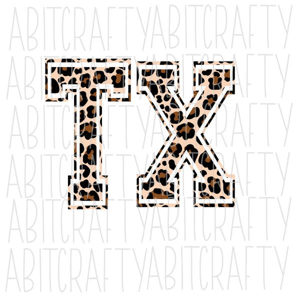 Texas leopard svg, png, digital download, sublimation file, vector art, print and cut, silhouette, cricut