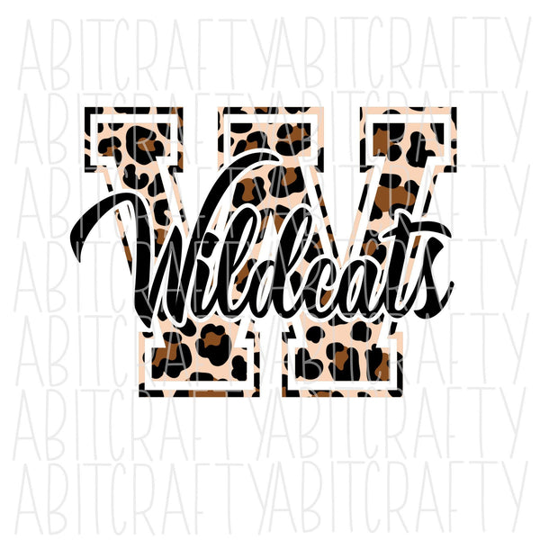 Wildcats png/Mascot/digital download/sublimation - 2 spellings included