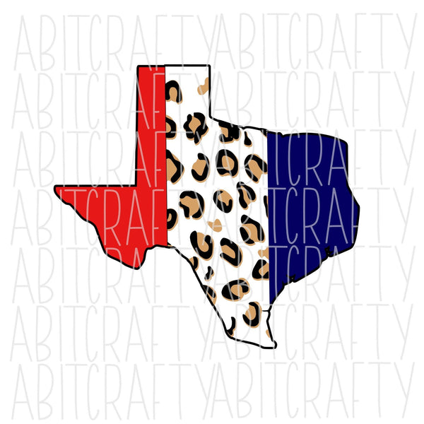 Texas, Red, White, & Blue, 4th of July  SVG, PNG, Sublimation, Digital Download, silhouette, cricut, waterslide, print and cut