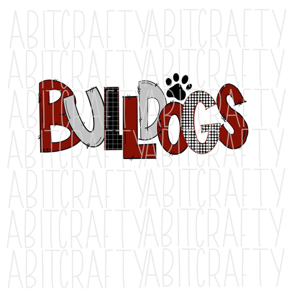 Bulldogs PNG/Sublimation File, digital download