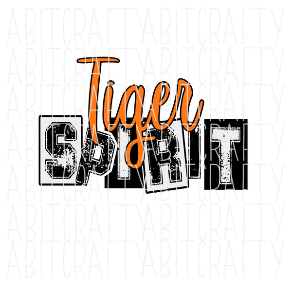 Tigers Spirit PNG/Sublimation digital download