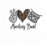 Marching Band svg, png, sublimation, digital download, cricut, silhouette, vector art