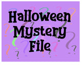 Halloween Mystery File  SVG/PNG/Sublimation/Digital Download (Classic Halloween Movie)