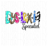 Dyslexia Dept. png, sublimation, digital download - 2 styles included !