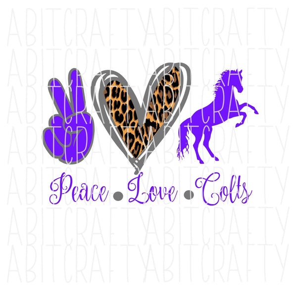 Peace, Love, Mascot svg/png/jpeg/football/digital download/sublimation
