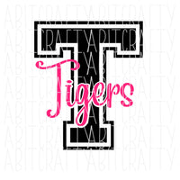 Tigers PNG/Sublimation digital downloadb-Includes a cuttable svg file too!