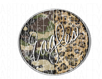 Eagles Leopard/Camo PNG/Sublimation Digital Download