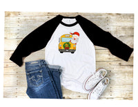 Christmas School Bus/Santas Helper/School Bus Driver png, sublimation, digital download, cricut, silhouette