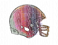 Watercolor/Fall Sublimation/Football/Helmet/Football png/sublimation, digital download, print then cut