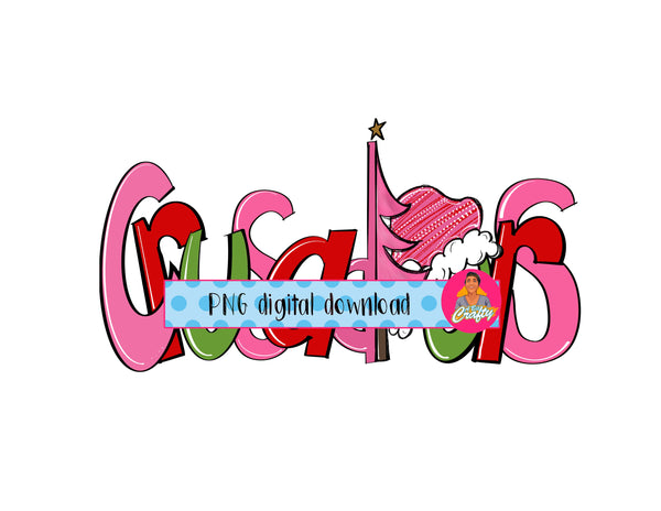 Crusaders Christmas/Merry Christmas/Christmas Sublimation/Merry and Bright PNG/Sublimation, Digital Download