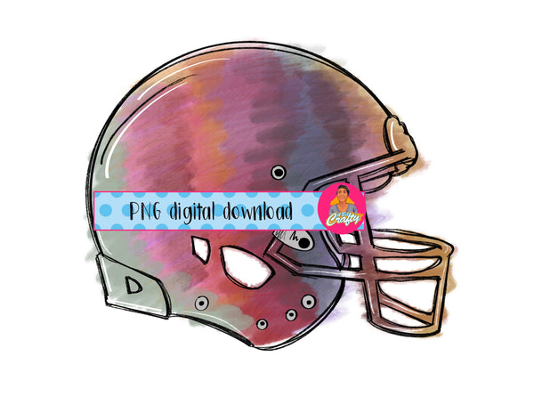 Watercolor/Fall Sublimation/Football/Helmet/Football png/sublimation, digital download, print then cut - weekly freebie
